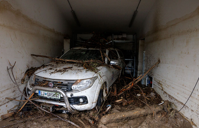 Ливни вызвали наводнения в Словении и Хорватии
