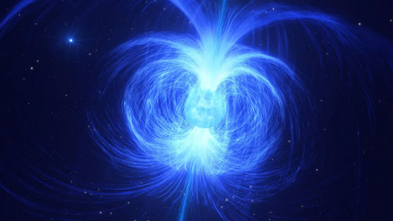 Обнаружена аномальная звезда, которая намерена стать самым сильным магнитом во Вселенной