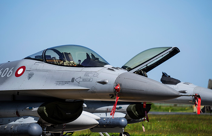 США разрешили Дании передать Киеву F-16 после обучения украинских пилотов