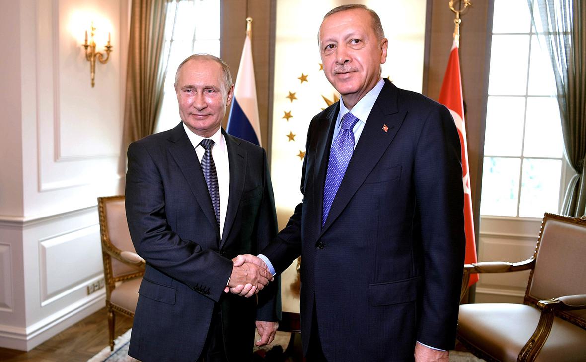 Эрдоган заявил о намерении встретиться с Путиным в сентябре
