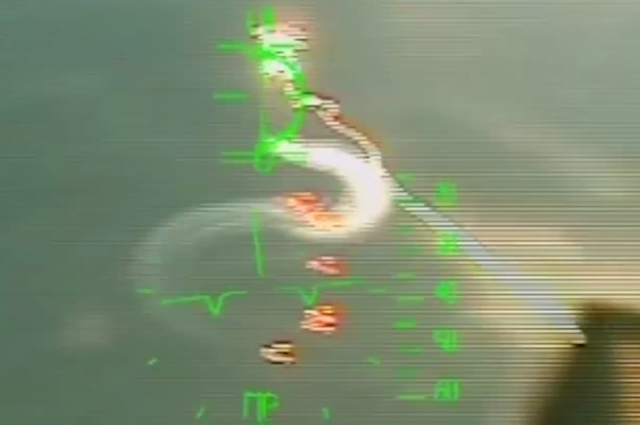 МО РФ показало кадры уничтожения катера ВСУ Willard Sea Force в Черном море