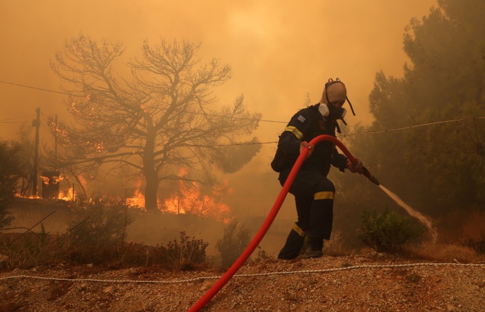 В Греции из-за природных пожаров погибли 28 человек