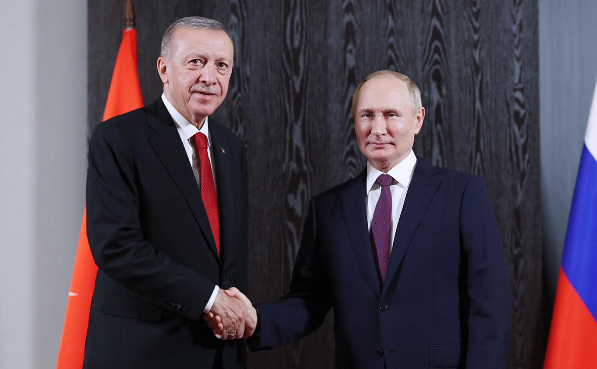 Habertürk назвал дату переговоров Путина и Эрдогана в Сочи