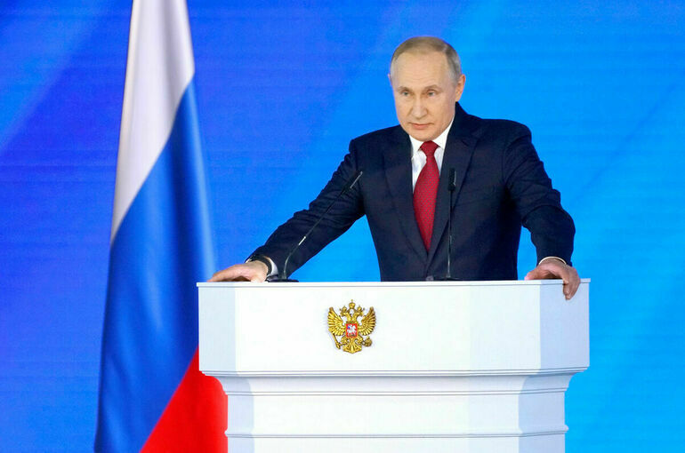 Путин по видеосвязи принял участие в открытии моста через Енисей