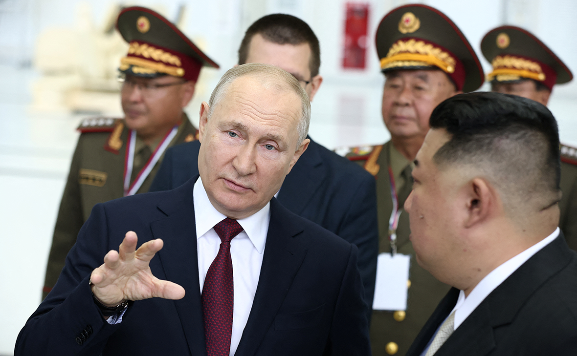 Ким Чен Ын заявил Путину о «священной борьбе России за безопасность»