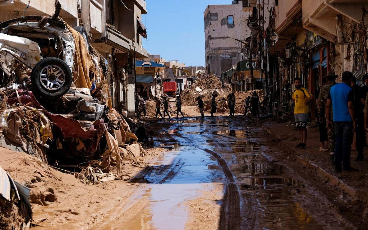 В Ливии из-за наводнения погибли четыре футболиста