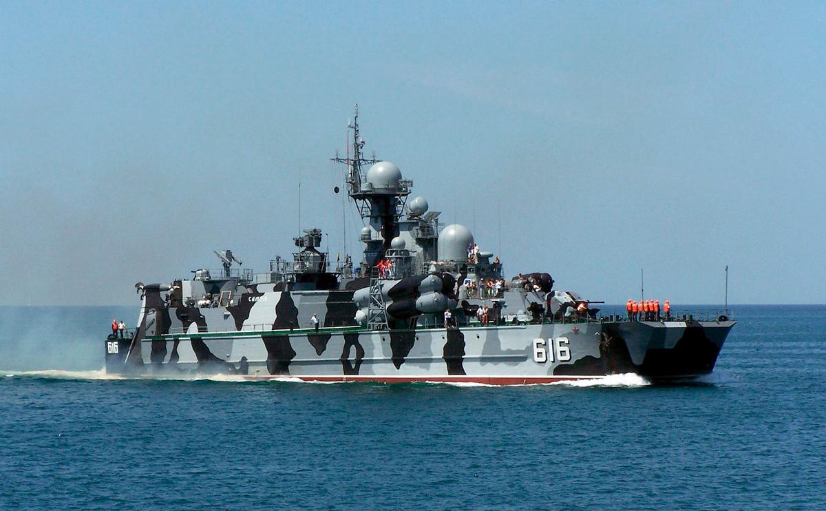 Морской дрон ВСУ атаковал российский ракетный корабль «Самум»