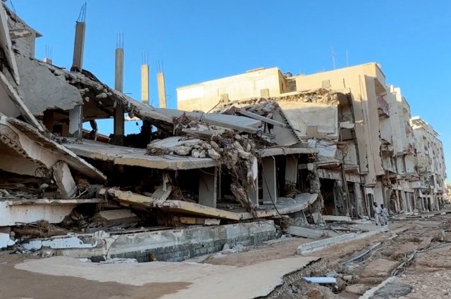 В Ливии признали, что город Дерна практически исчез из-за урагана