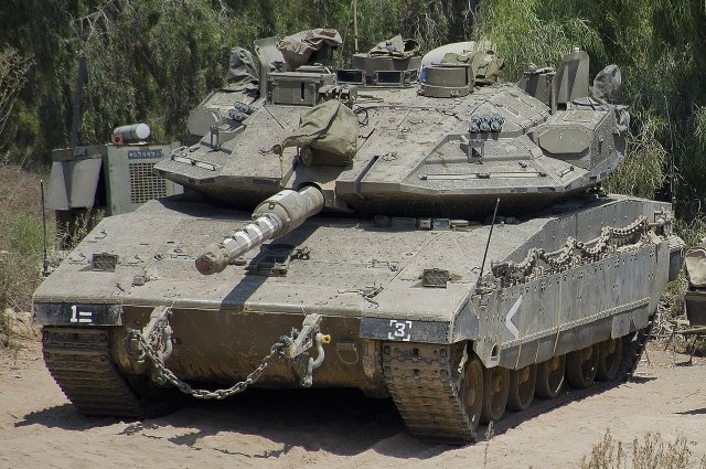 В Израиле неизвестные похитили танк Merkava Mk 2 и сдали в металлолом