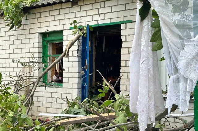 В Белгородской области женщина получила ранение головы во время обстрела