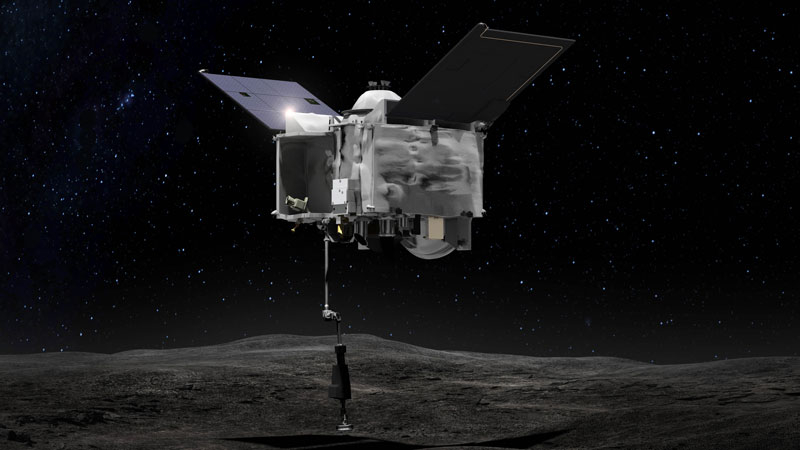 В NASA вскрыли контейнер с грунтом астероида Бенну и обнаружили там повсюду чёрную пыль