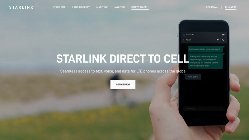 Спутниковая связь SpaceX Starlink появится на обычных смартфонах для передачи текста, голоса и файлов