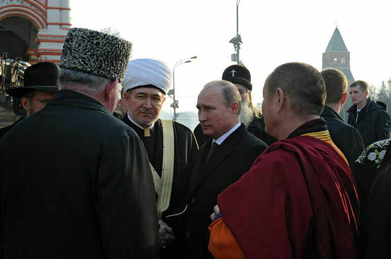 Путин встретится с главами религиозных конфессий 25 октября