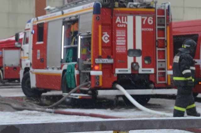 В салоне сгоревшего в Москве электробуса пассажиров не было