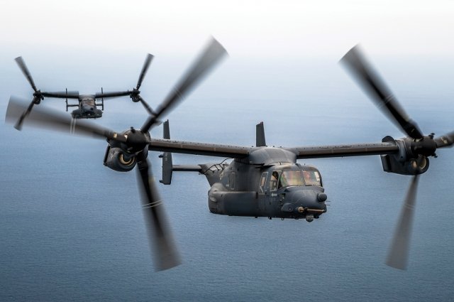 Экипаж разбившегося в Японии конвертоплана США Osprey признан погибшим