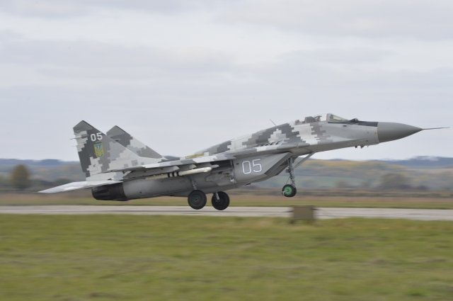 Минобороны: ВС РФ за сутки сбили украинские Миг-29 и Су-25