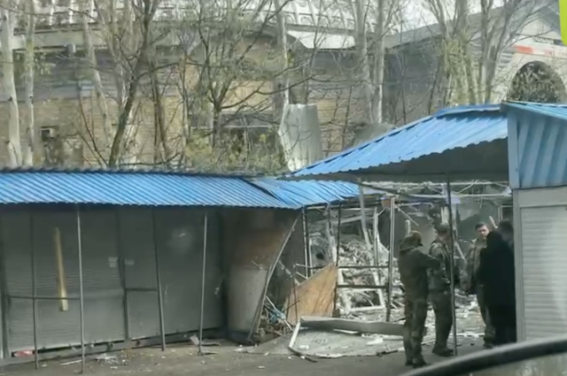 ВСУ ударили дроном-камикадзе по шиномонтажу в Донецке