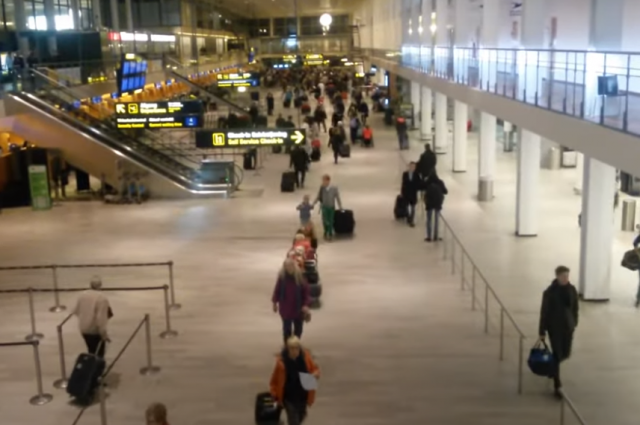 Аэропорт в Копенгагене подтвердил вылет россиянина в США без билета