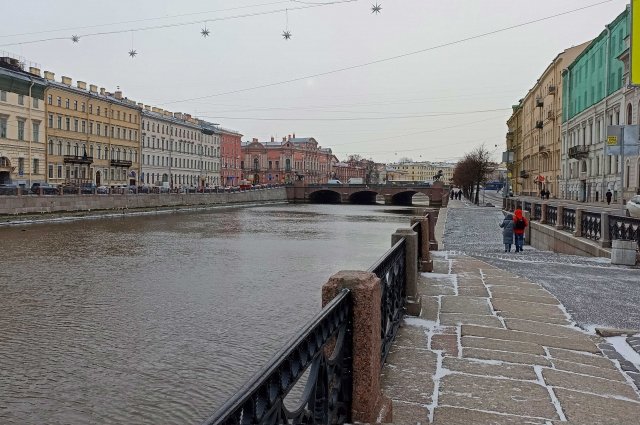 В Петербурге женщина упала в Фонтанку с Аничкова моста