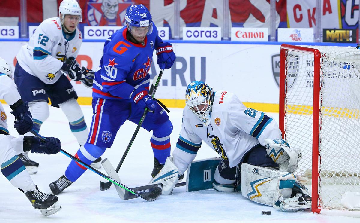 «Сочи» нанес только один бросок за период в матче КХЛ против СКА