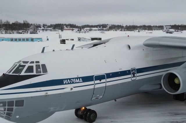 К месту падения Ил-76 в Белгородской области вылетела комиссия ВКС