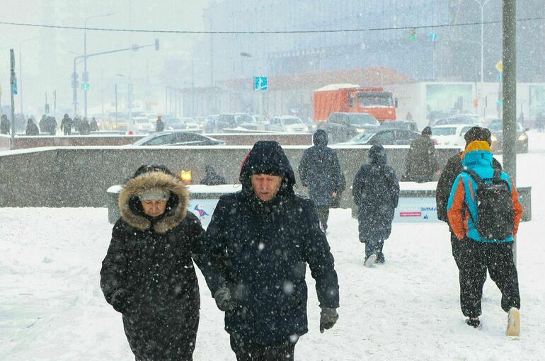 В Москве ожидаются гололедица и до 5 градусов мороза
