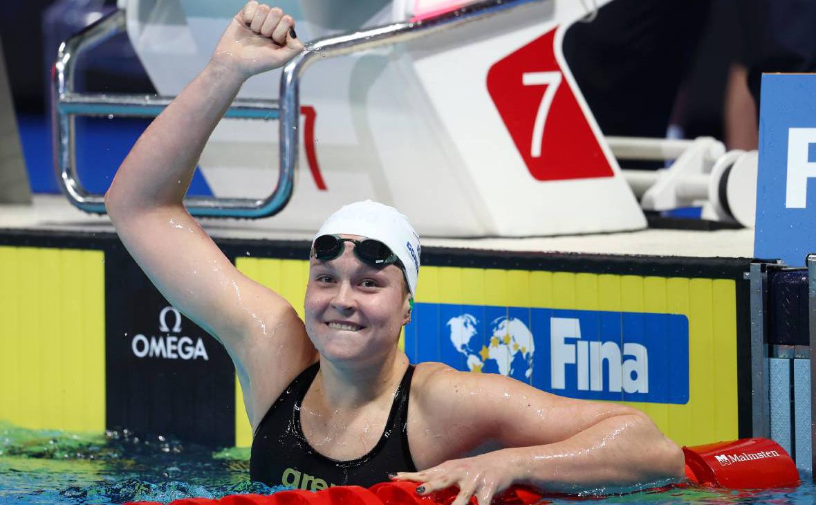 Израильскую медалистку освистали на чемпионате мира по плаванию в Катаре