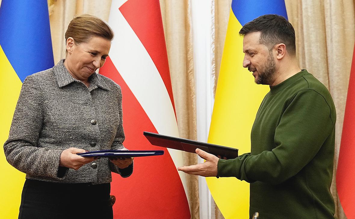 Украина и Дания подписали соглашение о гарантиях безопасности