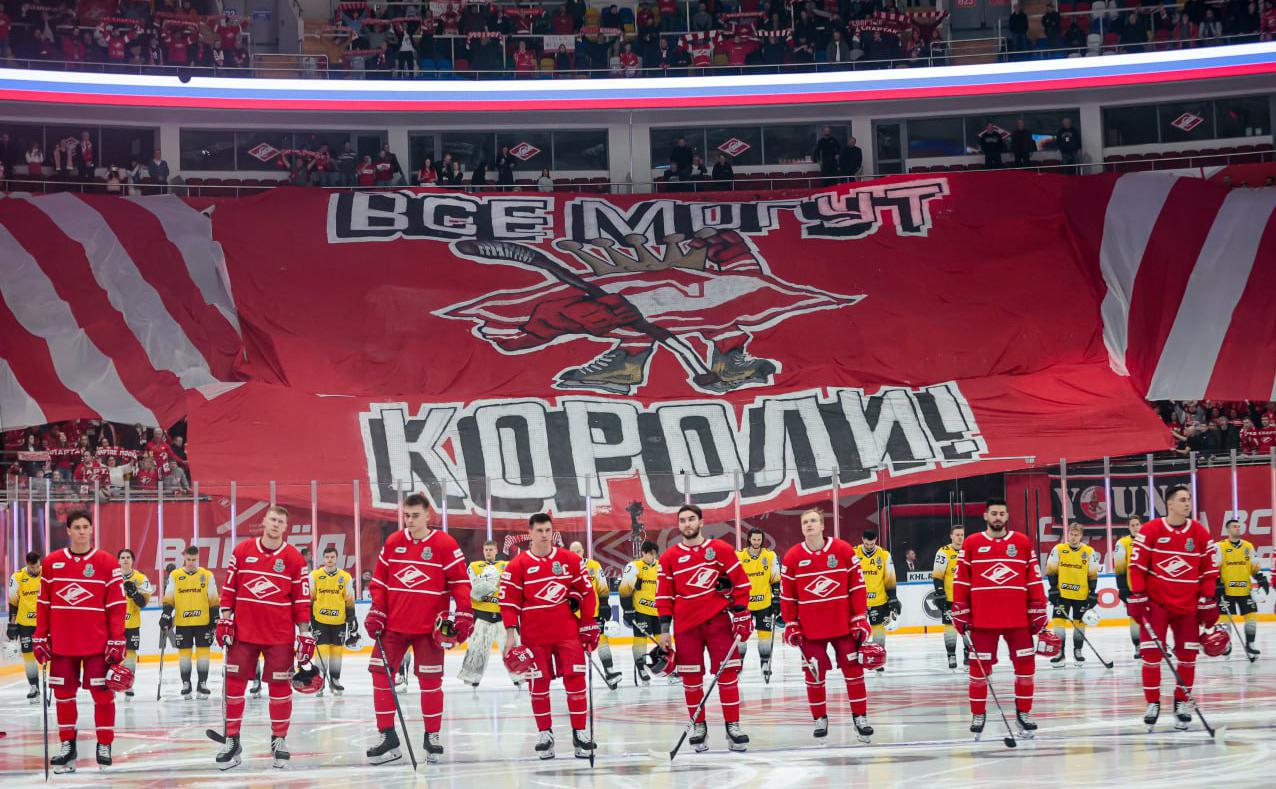 «Спартак» победил «Северсталь» в первом матче плей-офф КХЛ