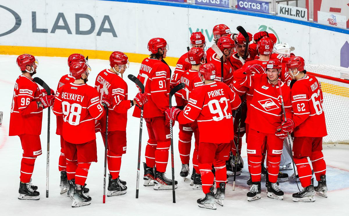 «Спартак» стал третьим участником 1/4 финала плей-офф КХЛ