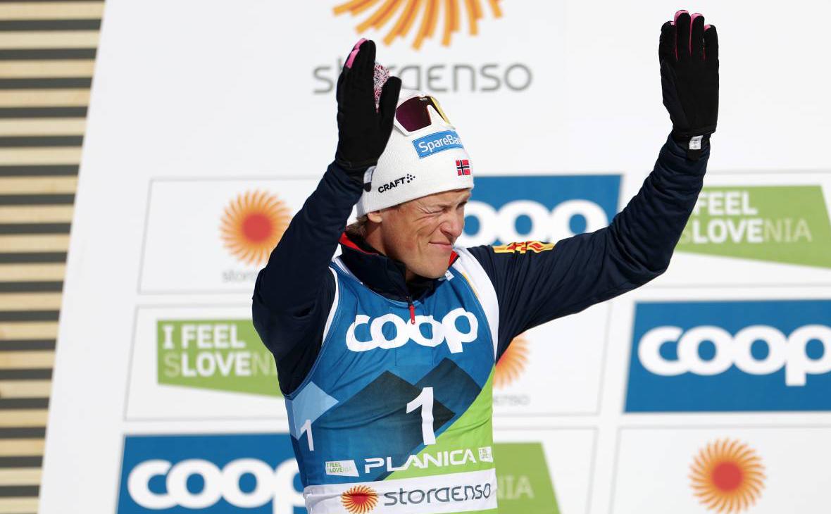 Норвежский лыжник Клебо впервые выиграл марафон на 50 км