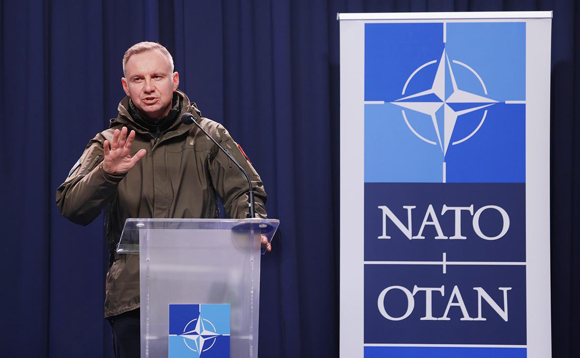 Президент Польши предложит членам НАТО тратить 3% ВВП на оборону