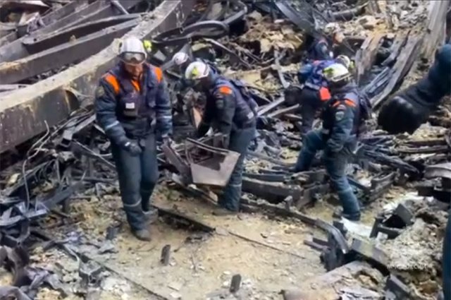 Спасатели завершили разбор завалов после теракта в «Крокусе»