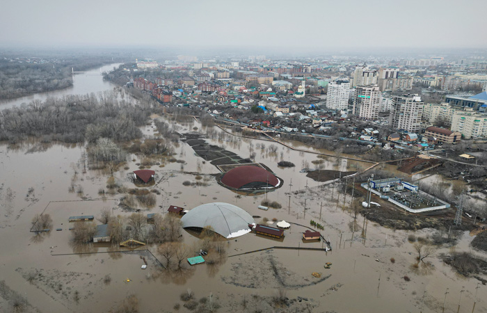 Оренбуржцев предупредили о возможном затоплении городского водозабора