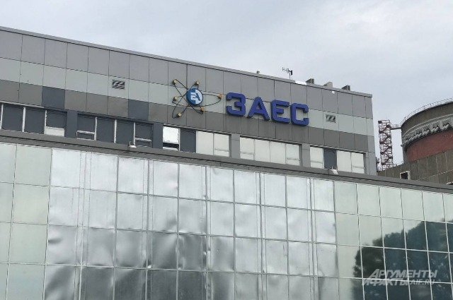 Украинский дрон атаковал тренажерный центр Запорожской АЭС
