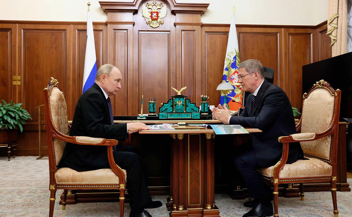 Путин ответил на просьбу главы Башкирии о поддержке на выборах
