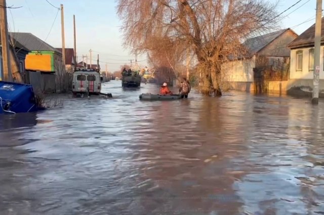 В Оренбуржье из-за паводка эвакуировали более 7 700 человек