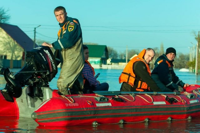 В Оренбуржье из-за паводка эвакуировали 7 800 человек