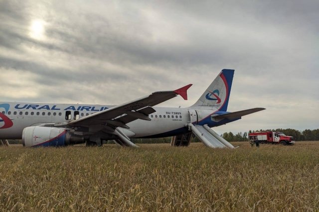 Экстренно севший в поле под Новосибирском самолет не вернут к полетам