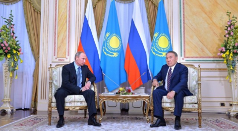 В Петербурге Путин встретится с Назарбаевым