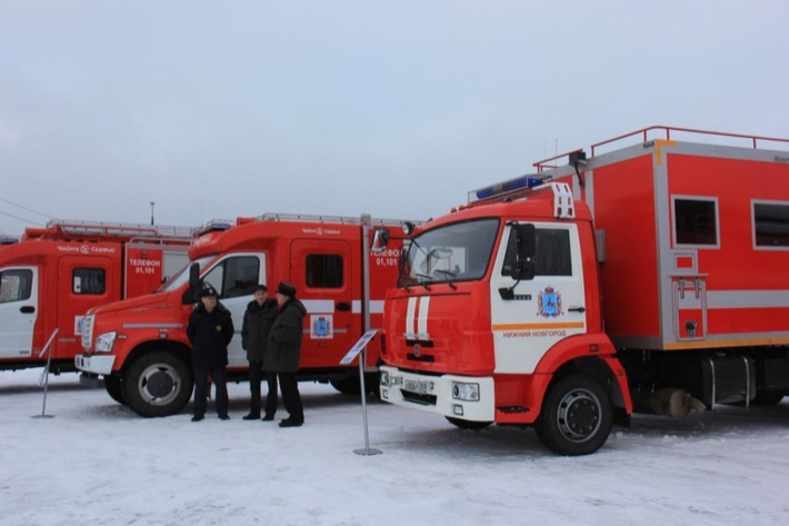 В МЧС России по Нижегородской области поставлена новая пожарная техника