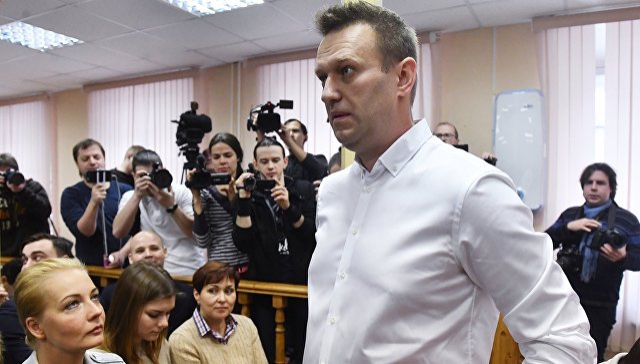 Суд повторно приговорил Навального к пяти годам условно по "делу Кировлеса"
