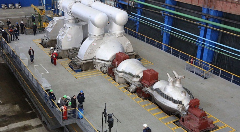 Уральский турбинный завод выпустил крупнейшую в мире теплофикационную турбину нового поколения