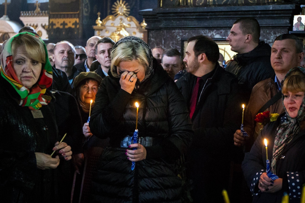 Дениса Воронекова похоронили в Киеве