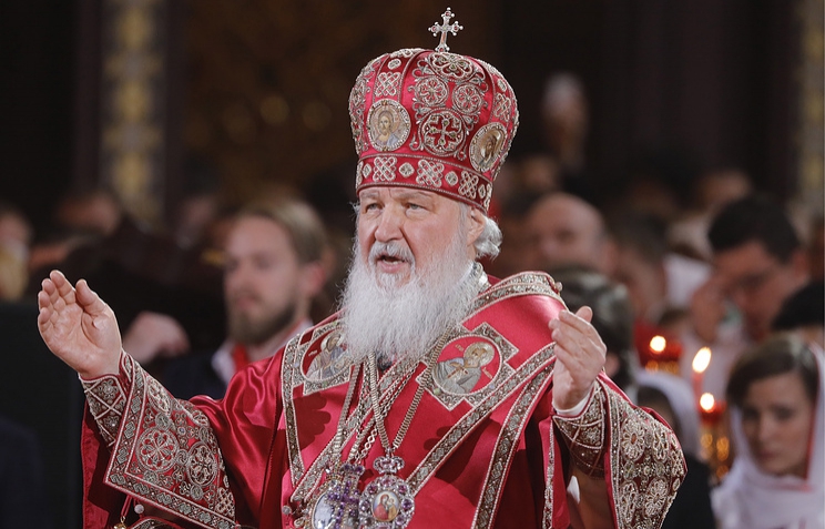 Патриарх Кирилл поздравил верующих с праздником Пасхи 