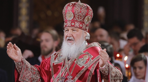 Патриарх Кирилл поздравил верующих с праздником Пасхи 
