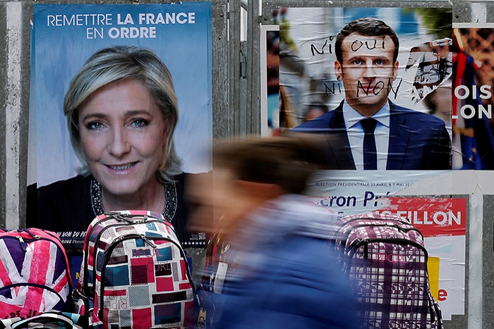 Во Франции огласили окончательные результаты первого тура президентских выборов