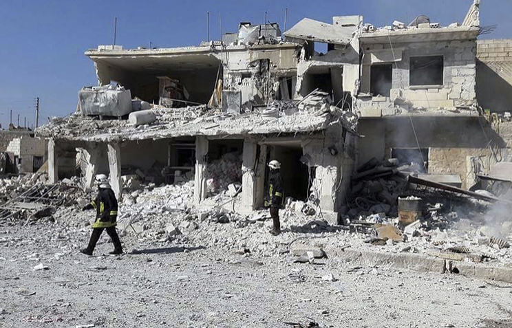 Центр по примирению сообщил о постановочных съемках последствий обстрелов в Сирии