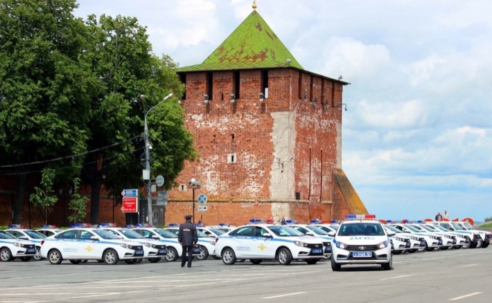 Полиция Нижегородской области получила 79 новых автомобилей и 10 мотоциклов