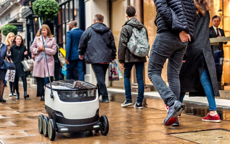 Эстония стала первой страной в ЕС, где для доставки продуктов разрешено использовать роботов